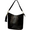 Dámská kabelka Luka 26-027 CROCO černá