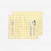 Goldea prestieranie teflónové žlté kocky 2ks 30x40 cm