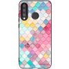 Picasee silikonový černý obal pro Huawei P30 Lite - Barevná střecha Picasee silikonový černý obal pro Huawei P30 Lite - Barevná střecha