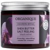 Organique Black Orchid soľný peeling s bambuckým maslom 200 g