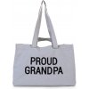 Childhome Cestovná taška Grandpa Canvas Grey Childhome Cestovná taška Grandpa Canvas Grey