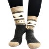 Dámske vlnené ANGORA ponožky bežovo-sivé včielky , VYBRAŤ VEĽKOSŤ BIELIZNE 39 - 42 Dámske vlnené ANGORA ponožky bežovo-sivé včielky , VYBRAŤ VEĽKOSŤ BIELIZNE 39 - 42