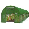 Garden Line ZÁHRADNÝ FÓLIOVÝ TUNEL 8-SEGMENTOVÝ 8 x 4 x 2 M ZELENÝ *3903