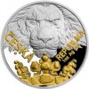 Česká mincovna strieborná minca Český Lev 2023 1 oz
