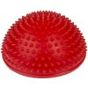 Tullo Balančná masážna pologuľa ježko červená