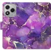 iSaprio Flip pouzdro Purple Marble pro Honor 400 Lite purmarb-FLP2-Hon400L