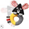 BabyOno Kontrastné zmyslová hrkálka Mouse