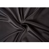 Kvalitex Saténové prestieradlo s gumou 80x200cm čierne Kvalitex Saténové prestieradlo s gumou 80x200cm čierne