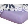 Dadka froté plachta fialová 90x200x15