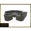 DEOKORK Ratanová modulová zostava BORNEO LUXURY pre 8 osôb (sivá) DEOKORK Ratanová modulová zostava BORNEO LUXURY pre 8 osôb (sivá)
