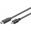 PremiumCord ku31cb1bk USB-C/male - USB 2.0 Micro-B/Male, 1m, černý PremiumCord ku31cb1bk USB-C/male - USB 2.0 Micro-B/Male, 1m, černý