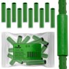 Spojky na tyčky 11mm Plonos PL-941 zelené 10ks Spojky na tyčky 11mm Plonos PL-941 zelené 10ks