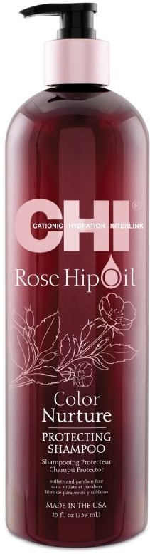 Farouk System CHI Rose Hip Oil Color Nurture Protecting Shampoo 739 ml