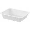 Nideko Zatavovacia miska 1-dielna | 227x178x50 mm | biela - 600 ks Nideko Zatavovacia miska 1-dielna | 227x178x50 mm | biela - 600 ks