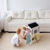 BusyKids Activity board Domeček pastelově bílý BusyKids Activity board Domeček pastelově bílý