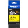Brother HSe-651E Pro Tape, 21 mm x 1.5 m, čierna tlač / žltý podklad , originálna páska Brother HSe-651E Pro Tape, 21 mm x 1.5 m, čierna tlač / žltý podklad , originálna páska