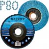 Lamelový brúsny kotúč Mastiff zirkónový P80 125x22,2 mm 10 ks Lamelový brúsny kotúč Mastiff zirkónový P80 125x22,2 mm 10 ks