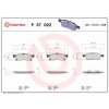 Sada brzdových platničiek kotúčovej brzdy BREMBO P 37 022 Sada brzdových platničiek kotúčovej brzdy BREMBO P 37 022