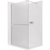 CERANO - Sprchová zástena Walk-in Onyx Cube Ľ/P - 8 mm + polička/držiak na uteráky - hranatá vzpera - chróm, mliečne sklo - 120x200 cm CERANO - Sprchová zástena Walk-in Onyx Cube Ľ/P - 8 mm + polička/držiak na uteráky - hranatá vzpera - chróm, mliečne sklo - 120x200 cm