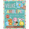Veľké samolepky pre malé ruky Čísla Veľké samolepky pre malé ruky Čísla