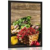 Plagát čerstvé ovocie a zelenina Plagát čerstvé ovocie a zelenina