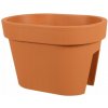Kvetináč plast oranžový Prosperplast 39,6 cm x 26,6 cm x 25 cm Kvetináč plast oranžový Prosperplast 39,6 cm x 26,6 cm x 25 cm