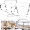 Termopoháre 300 ml na kávu latte macchiato s dvojitým dnom 2 ks Termopoháre 300 ml na kávu latte macchiato s dvojitým dnom 2 ks