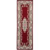 Červený vlnený koberec Flair Rugs Aubusson, 67 x 210 cm Červený vlnený koberec Flair Rugs Aubusson, 67 x 210 cm