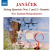 JANÁČEK, L.: String Quartets Nos. 1 and 2 / Sonnets, JW VII/1 and 2 - New Zealand String Quartet CD