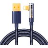 Uhlový kábel k USB-A / Lightning / 1,2 m Joyroom S-UL012A6 (modrý) Uhlový kábel k USB-A / Lightning / 1,2 m Joyroom S-UL012A6 (modrý)