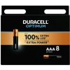 Duracell - optimum alkaline battery aaa lr03 8 unit Duracell - optimum alkaline battery aaa lr03 8 unit