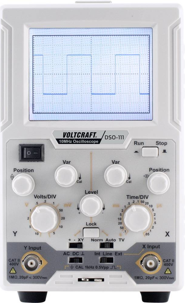 VOLTCRAFT DSO-111 digitálny osciloskop 10 MHz 1-kanálový 100 Msa/s 1 ks