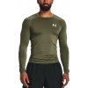 Pánske kompresné tričko UNDER ARMOUR HG Armour Comp LS - zelené Pánske kompresné tričko UNDER ARMOUR HG Armour Comp LS - zelené
