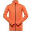 Alpine Pro GOLL pánska oranžová rýchloschnúca mikina - XL Alpine Pro GOLL pánska oranžová rýchloschnúca mikina - XL