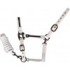 Equestro Set ohlávky s vodítkom Elegance ro biely
