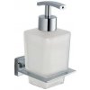 AQUALINE - APOLLO dávkovač mydla 200ml, mliečne sklo, chróm 1416-19 AQUALINE - APOLLO dávkovač mydla 200ml, mliečne sklo, chróm 1416-19