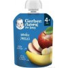 Gerber Natural vrecko Banán a jablko ovocná desiata 90 g Gerber Natural vrecko Banán a jablko ovocná desiata 90 g