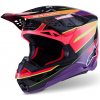 ALPINESTARS prilba SUPERTECH S-M10 ERA ružová/fialová/žltá fluo 2026 - XL ALPINESTARS prilba SUPERTECH S-M10 ERA ružová/fialová/žltá fluo 2026 - XL