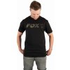 Fox Tričko Black Camo print T shirt