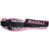 MadMax Dámský fitness opasek Swarovski MFB314 - růžový M MadMax Dámský fitness opasek Swarovski MFB314 - růžový M