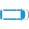CARBEST Vnútorná termoclona pre Mercedes Vito/Viano 2004 - 2014, Extra DR - 9 ks
