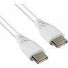 Swissten 71506530 TPE USB-C/USB-C (PD) 5A (100W), 2,5m, bílý