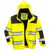 Portwest C466 Hi Vis Classic Bomber Reflexná bunda žltá čierna