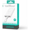 Joyroom Power Bank Magnetic Wireless charging, MagSafe 15W, C+Lightning. PD 20W, 10000 mAh with Type-C - Lightning cable, White (JR-PBM01) Joyroom Power Bank Magnetic Wireless charging, MagSafe 15W, C+Lightning. PD 20W, 10000 mAh with Type-C - Lightning cable, White (JR-PBM01)