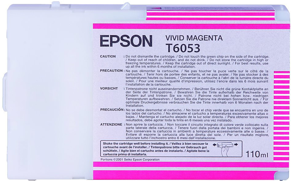 Epson T6053 Vivid Magenta - originálny