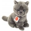 Teddy Hermann Plyšová mačka kartúzka Chartreux, 20cm sediaca Teddy Hermann Plyšová mačka kartúzka Chartreux, 20cm sediaca