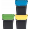 Kaddi Q Set 3 3x Kôš na triedenie odpadu Sada