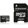 TRANSCEND MicroSDHC karta 4GB Class 4 + adaptér TS4GUSDHC4 TRANSCEND MicroSDHC karta 4GB Class 4 + adaptér TS4GUSDHC4