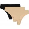 Dámske tangá Under Armour Pure Stretch No Show Thong -Solid 3Pack Hue 500 W/Black M Dámske tangá Under Armour Pure Stretch No Show Thong -Solid 3Pack Hue 500 W/Black M