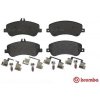 BREMBO P 50 086 Sada brzdovych platniciek kotucovej brzdy BREMBO P 50 086 Sada brzdovych platniciek kotucovej brzdy